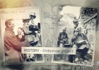 AE模板-时间线展示战争故事历史题材英雄人物档案纪录片模板History Slideshow 4K