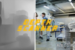 深度图自动生成AE插件Blace Depth Scanner 2 v2.3.39 Win/Mac,可轻松搞定体积雾/光、景深虚化、伪3D、场景扫描等效果