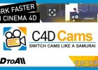 C4D插件-项目摄像机快速切换带预览渲染插件3dtoall C4D Cams v1.1
