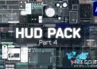 AE模板-20种HUD高科技全息信息图科幻屏幕界面UI技术元素HUD Pack | Part 4