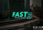 中文版FCPX插件-50种快速缩放毛刺故障变形扭曲特效转场预设V3