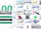 AE模板-100组简约三维公司标志LOGO片头开场动画模板合集Logo Pack Animation