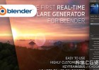 Blender中文版插件-实时镜头光晕生成器插件Blenderlensflare Flared v1.9.54
