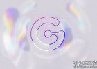 AE模板-简单透明光泽演绎线描公司标志片头动画 Simple Chromatic Logo