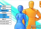 人体模型角色绑定Blender预设 Adjustable Mannequin v1.1