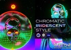 C4D搭配Octane渲染器制作3D彩色彩虹动画风格教程3D Chromatic Iridescent Animation Style in Cinema4D Octane Render