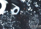 E3D插件制作金属粒子汇聚电影预告片标志开场动画AE模板Metalic Particles Logo