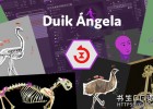 中文版-二维卡通人物角色绑定AE脚本Duik Angela 17.1.11 Win/Mac,MG动画必备神器+使用教程