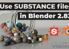 中文汉化版-导入sbsar材质贴图Blender插件Xolotl Substance Plugin for Blender v2.1.4