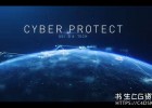 Plexus插件制作科技感地球点线空间电影标题开场白AE模板Digital Cyber Futuristic Earth Cinematic Title Opener