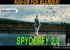Blender插件-群体动画粒子蜘蛛、昆虫、蚂蚁等生成插件Spyderfy: Boid Systems Add-On! V2.5