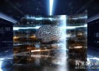 E3D/Plexus插件制作高科技冷酷氛围电脑游戏电影开场AE模板Hyper Cleft