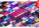 中文汉化AE脚本+PR预设-2250种时尚排版包装LOGO标题字幕条转场背景图形元素动画V4.2