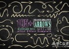 AE模板-105组粉笔手绘涂鸦箭头动画元素模板105 Hand Drawn Arrow Pack
