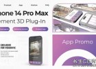 Phone 14 Pro Max手机应用程序APP促销广告宣传AE模板App Promo Phone Commercial