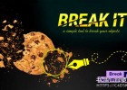 中文汉化版AE脚本Break It! V1.5.0-自定义玻璃物体爆炸粉碎破碎动画效果+使用教程