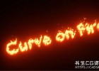 Blender插件-几何节点程序曲线路径火焰燃烧生成器预设Curve Fire V1.2