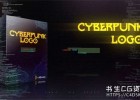 AE/PR模板-Cyberpunk Glitch Logo Animation赛博朋克科技感毛刺故障干扰LOGO片头动画