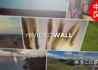 中文版FCPX插件-56个精美相册多屏幕画面拼贴视频墙动画展示