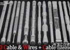 Blender模型-50种三维电缆/电线/软管模型Blender Market - +80 Cable ,Wires, Hoses And Cable Element