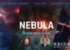 Blender三维宇宙体积星云节点特效教程 中文英文双语字幕