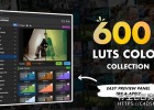 AE脚本-600个精选复古电影婚礼调色预设AEscripts LutLens V1.0.0 Win/Mac
