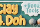 Blender插件 Clay Doh 4.0.1 粘土材质程序着色器印痕纹理节点预设