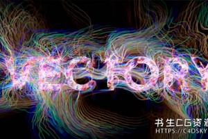 中文漢化AE插件-动态粒子线条轨迹绘制动画插件AEscripts Vectory v1.0 Win