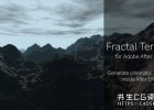 中文汉化AE插件-逼真3D地形山脉生成器 Fractal Terrain v1.0.1 Win 含使用教程
