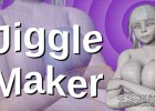Blender插件-模拟真实角色抖动物理效果Jigglemaker v2.0