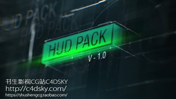 AE模板免费下载; 书生C4DSKY;Videohive HUD Pack, computer, data, digital, high tech, hitech, holographic, hud, info, infographic, line callout, modular, pack, scifi, technology, ui