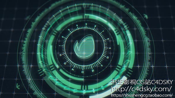 AE模板免费下载; 书生C4DSKY;Videohive Futuristic HUD Logo Reveal， 3d, clean, digital, display, electronic, futuristic, hi tech, hologram, holographic, hud, intro, logo, reveal, stylish, technology