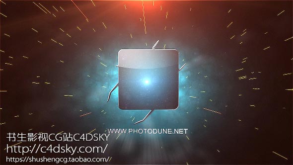 AE模板免费下载; 书生C4DSKY;Videohive Space Logo，dark, fast, film, glass, glossy, intro, logo, movie, nebula, opener, quick, space, stars, trailer