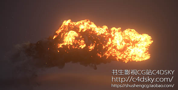 AE模板免费下载; 书生C4DSKY;Videohive Firestorm Reveal III,bright, burning, cinematic, explosion, fire, firestorm, flames, impact, inferno, intro, logo, opener, reveal, smoke