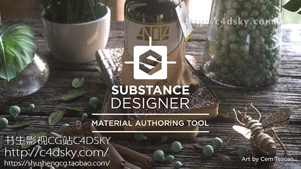 Allegorithmic Substance Designer-2017.1.1-354 Win(简称SD 2017)是一个基于节点的纹理合成工具，它允许你创建物质文件或位图纹理。你可以用它来质感的资产，也可以烘焙模型信息（例如：法线，位移，曲率等）。它包含范围广泛的工具，材质和程序的效果库，帮助你实现你的目标在一个完全非破坏性的工作流程。