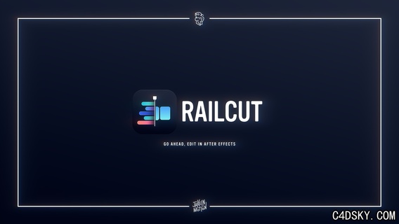 AE脚本-轨道式时间轴剪辑工具jakeinmotion Railcut V1.0.1 ,无需往返PR